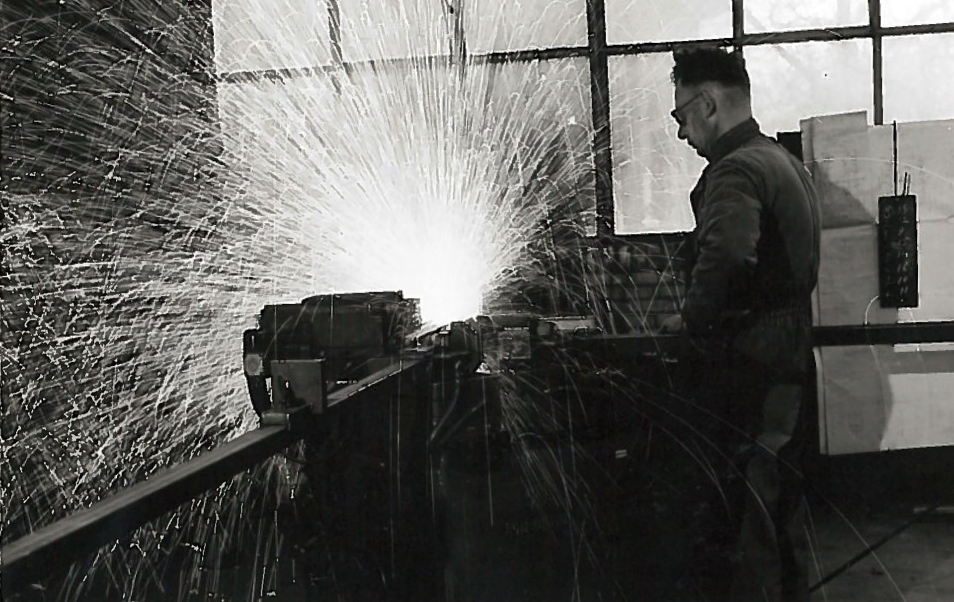 Craftsman welder from MHB in the 1930s